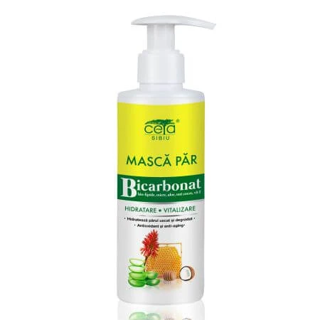 Haarmasker met bicarbonaat voor hydratatie en vitalisatie, 200 ml, Ceta