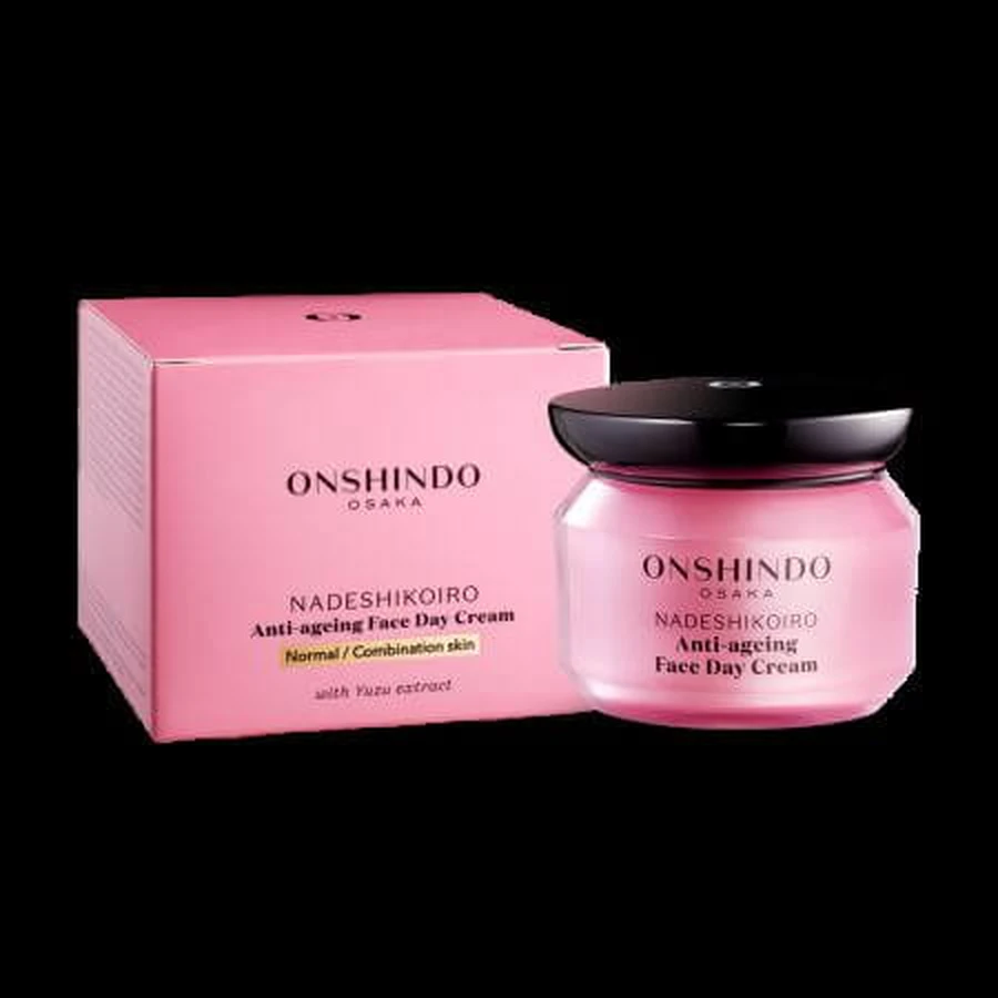 Onshindo Osaka anti-rimpel gezicht dagcrème met yuzu-extract, 50 ml, Onshindo Osaka