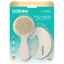Ensemble brosse et peigne pour bébé, blanc, 0 mois+, Baboo