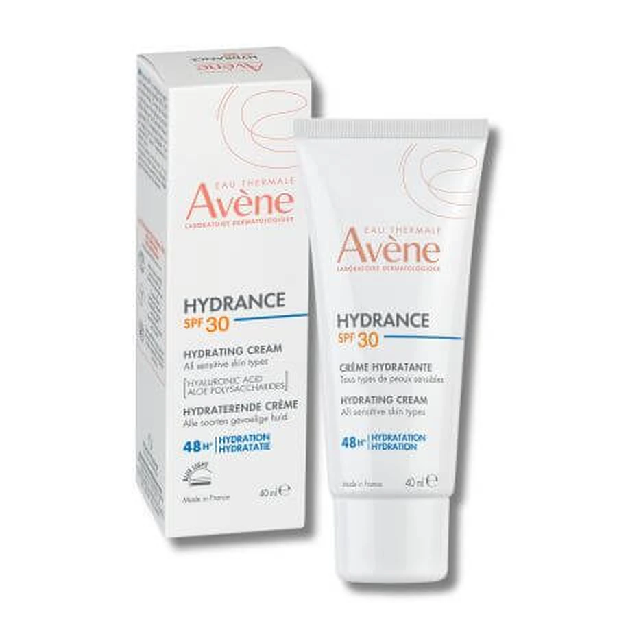 Crema Hidratante SPF 30 Hydrance, 40 ml, Avene