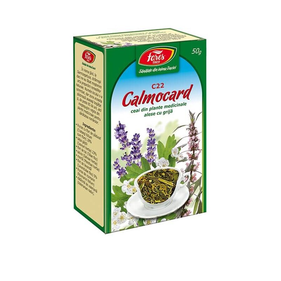 Calmocard Tee, C22, 50 g, Fares