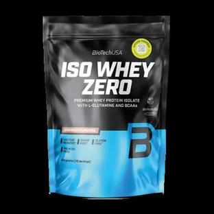 Aislado de Proteína de Suero Premium Iso Whey Zero, Chocolate, 454 g, BioTechUSA