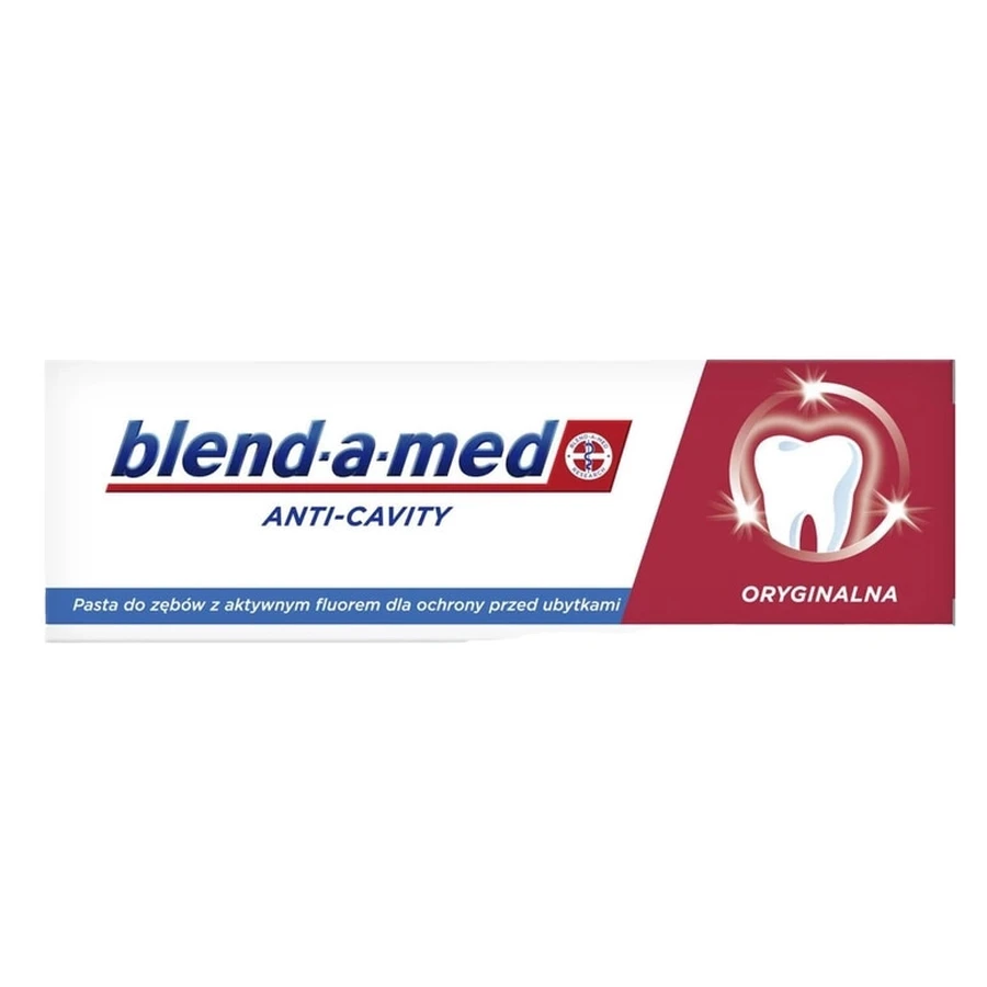 Blend-a-med, Antitandplakmiddel Original, tandpasta, 75 ml