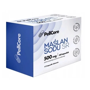 PellCore Natriumbutyraat SR 500 mg, 60 capsules