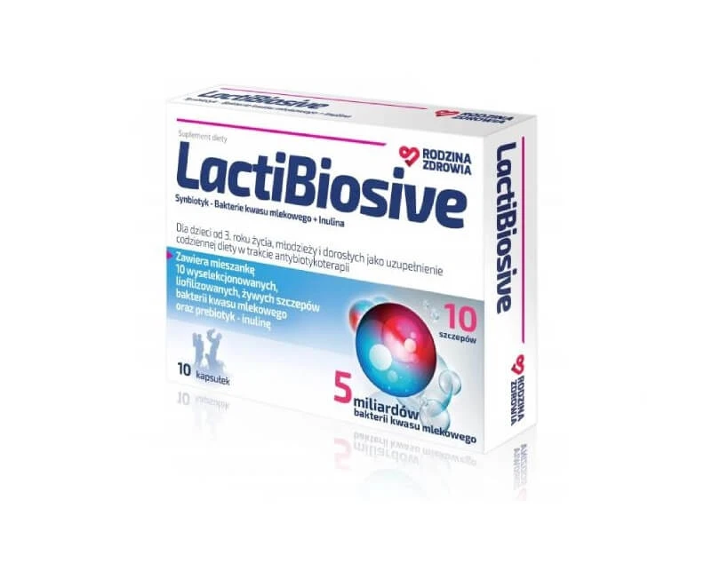 Family Health, LactiBiosive, 10 capsules