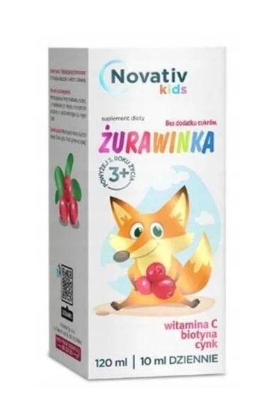 Novativ Kids Veenbes, 120 ml