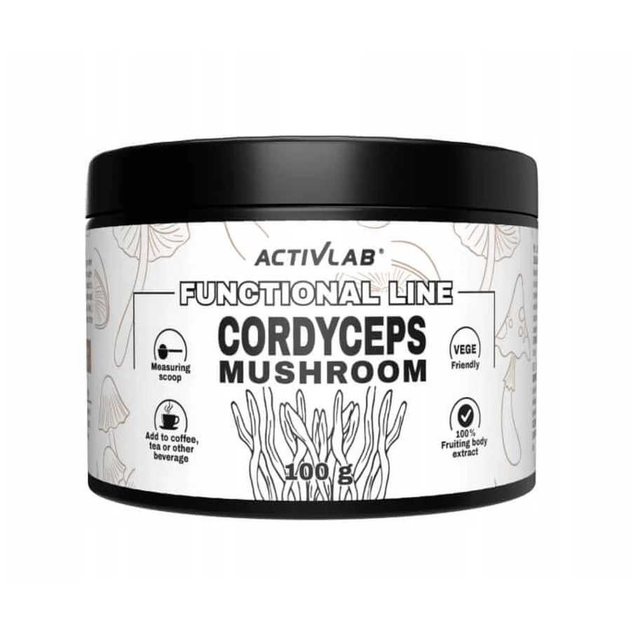 ActivLab Cordyceps Paddenstoel, 100 g