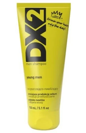 DX2 Jonge Mannen Reinigende en Hydraterende Shampoo, 150 ml