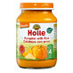 Pompoen- en rijstpuree, +4 maanden, 190 g, Holle Babyvoeding