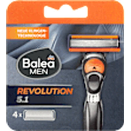 Balea MEN Razor blades, Revolution 5.1, 4 pcs