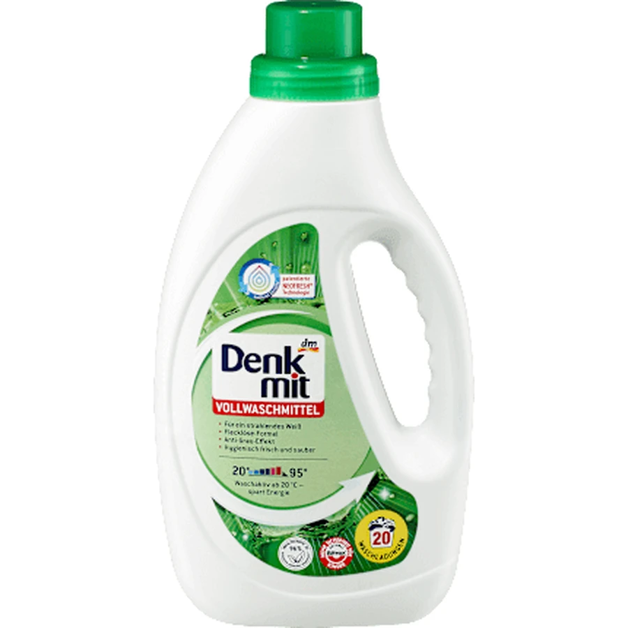 Denkmit Beach White Laundry Detergent 30 washes, 1.1 l