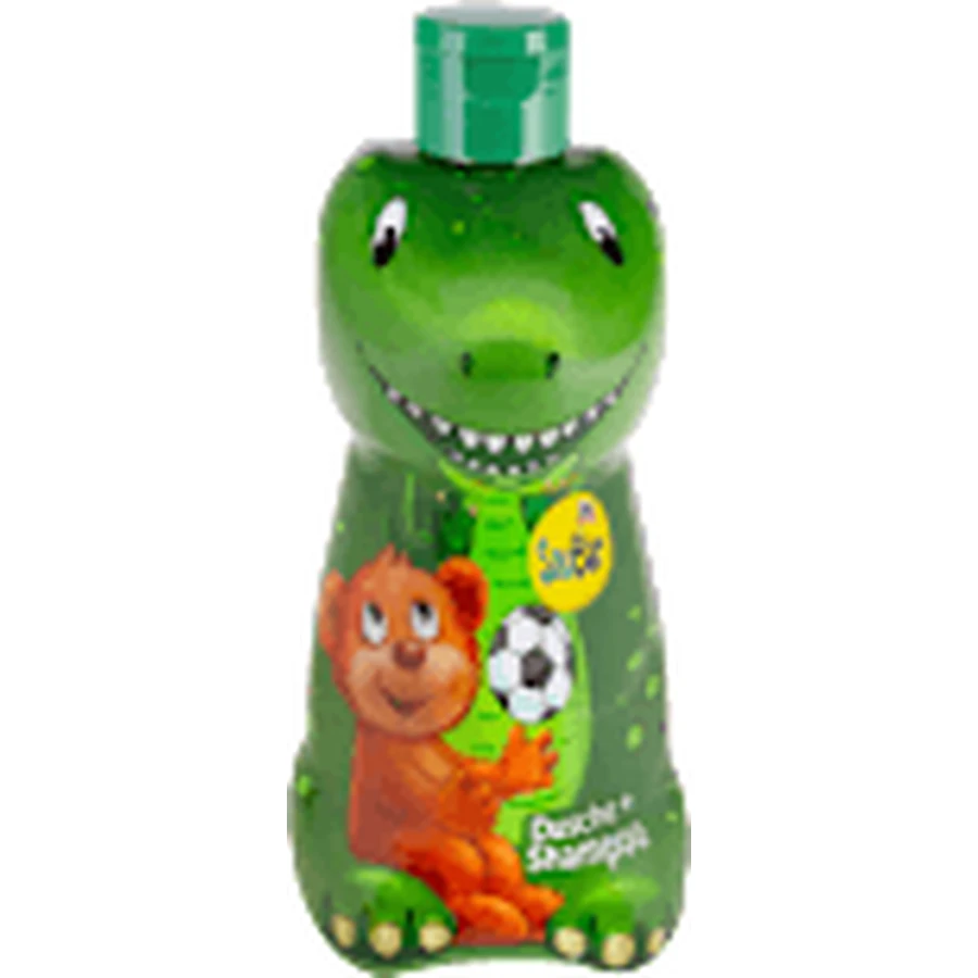 Gel de ducha y champú Dinosaurio SauBär 400 ml