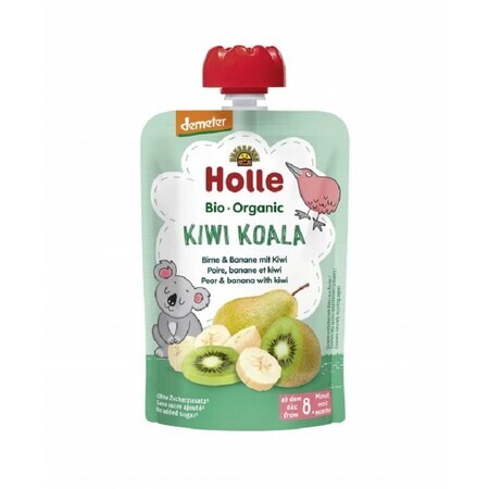 Öko-Birnen-Bananen-Kiwi-Püree, 100g, Holle