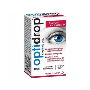 Optidrop Collyre Allergie et Irritation, 10 ml