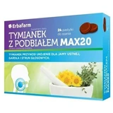 Tijm met hoefblad MAX20, 24 zuigtabletten