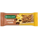 Bakalland BA! Barrita de cereales, vainilla y café, 38 g