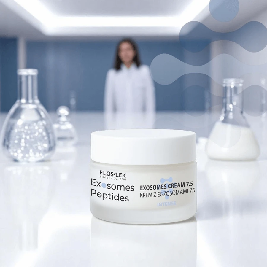 Floslek BioTech Concept Exosomen Peptiden, 7.5 Intense exosomen gezichtscrème om de huiddichtheid te verhogen, 50 ml