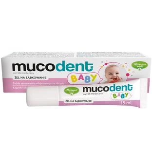 Mucodent Baby, teething gel, 15 ml