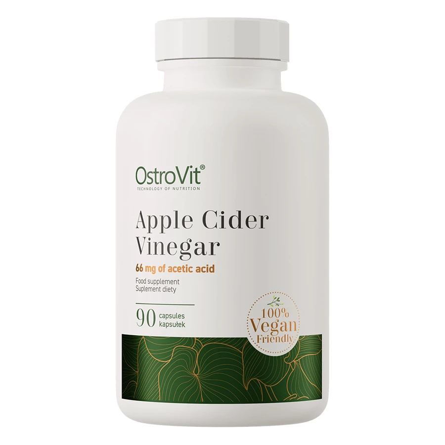 OstroVit Apple Cider Vinegar VEGE, Apfelessig, 90 Kapseln