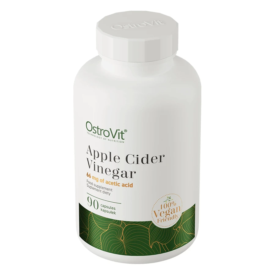 OstroVit Apple Cider Vinegar VEGE, Apfelessig, 90 Kapseln