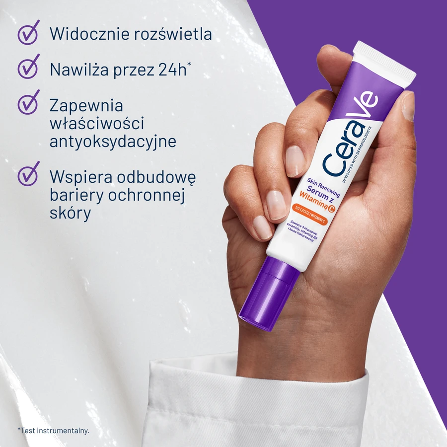 CeraVe Skin Renewing, suero con vitamina C, 30 ml
