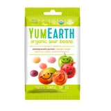 Organic sour sour dragees, 50 g, YumEarth