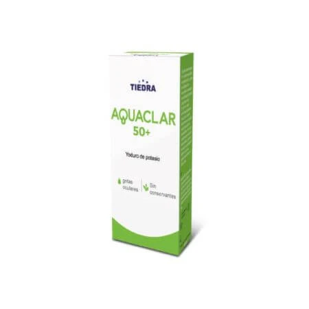 Oogdruppels Aquaclar 50+, 10 ml, Tiedra