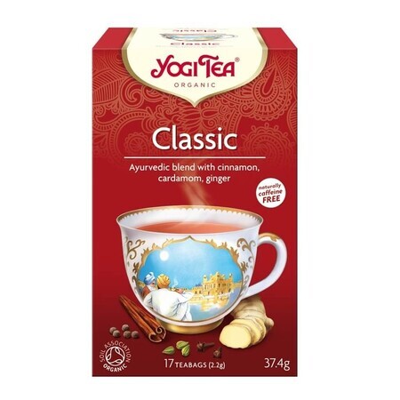 Thé classique, 17 sachets, Yogi Tea