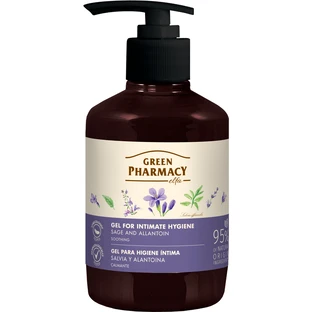 Farmacia Verde, gel per l'igiene intima, lenitivo, salvia e allantoina, 370 ml