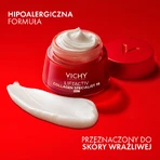 Set Vichy Liftactiv Collagen Specialist, crème anti-rides, tous types de peaux, 50 ml + crème pour les yeux, 15 ml + fluide léger SPF 50+, 15 ml + sac cosmétique gratuit