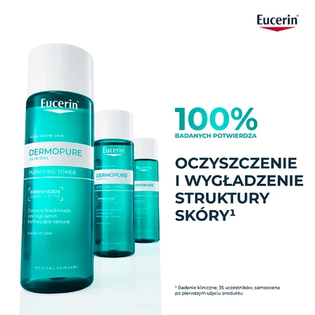 Eucerin DermoPure Clinical, cleansing facial tonic, 200 ml