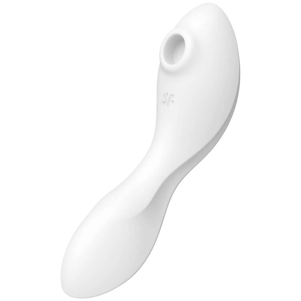Satisfyer Curvy Trinity 5+, vibrator, wit, 1 stuk