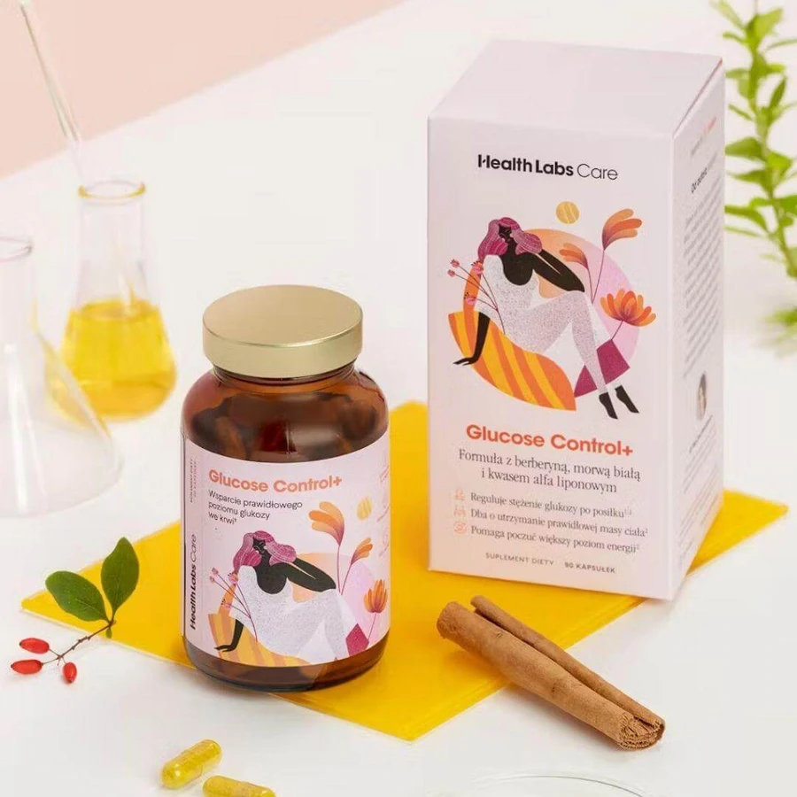 Health Labs, Glucose Control+, 90 gélules