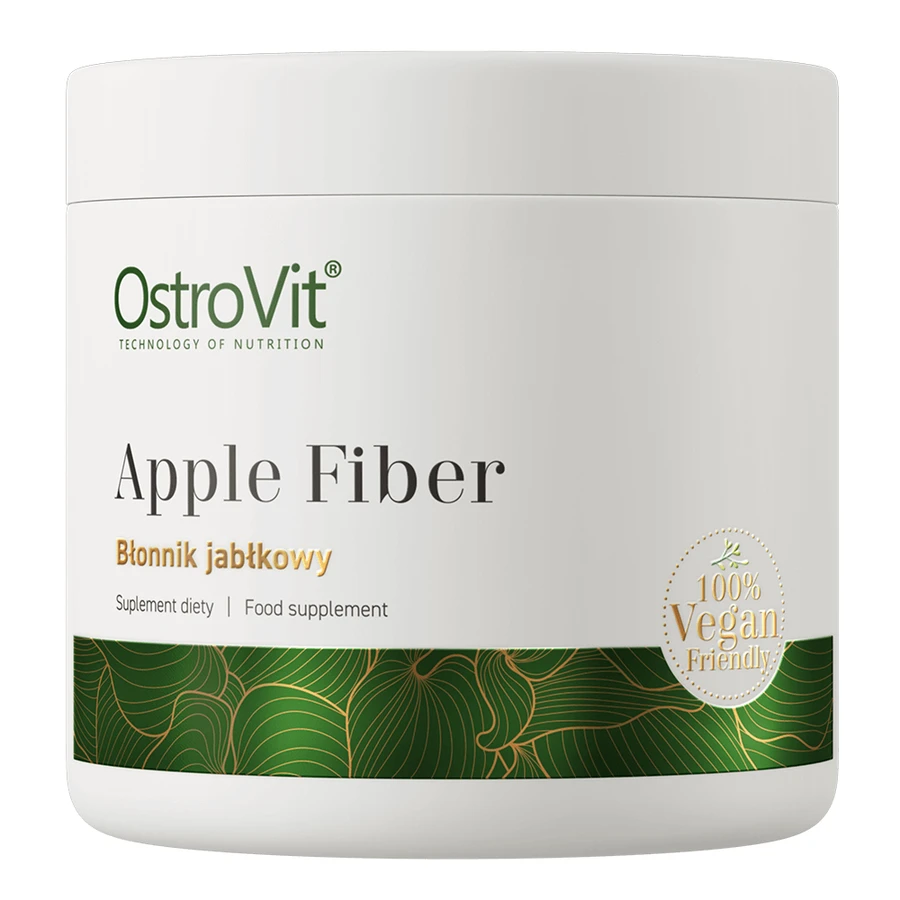 OstroVit Fibra de Manzana, polvo, vegetal, 200 g