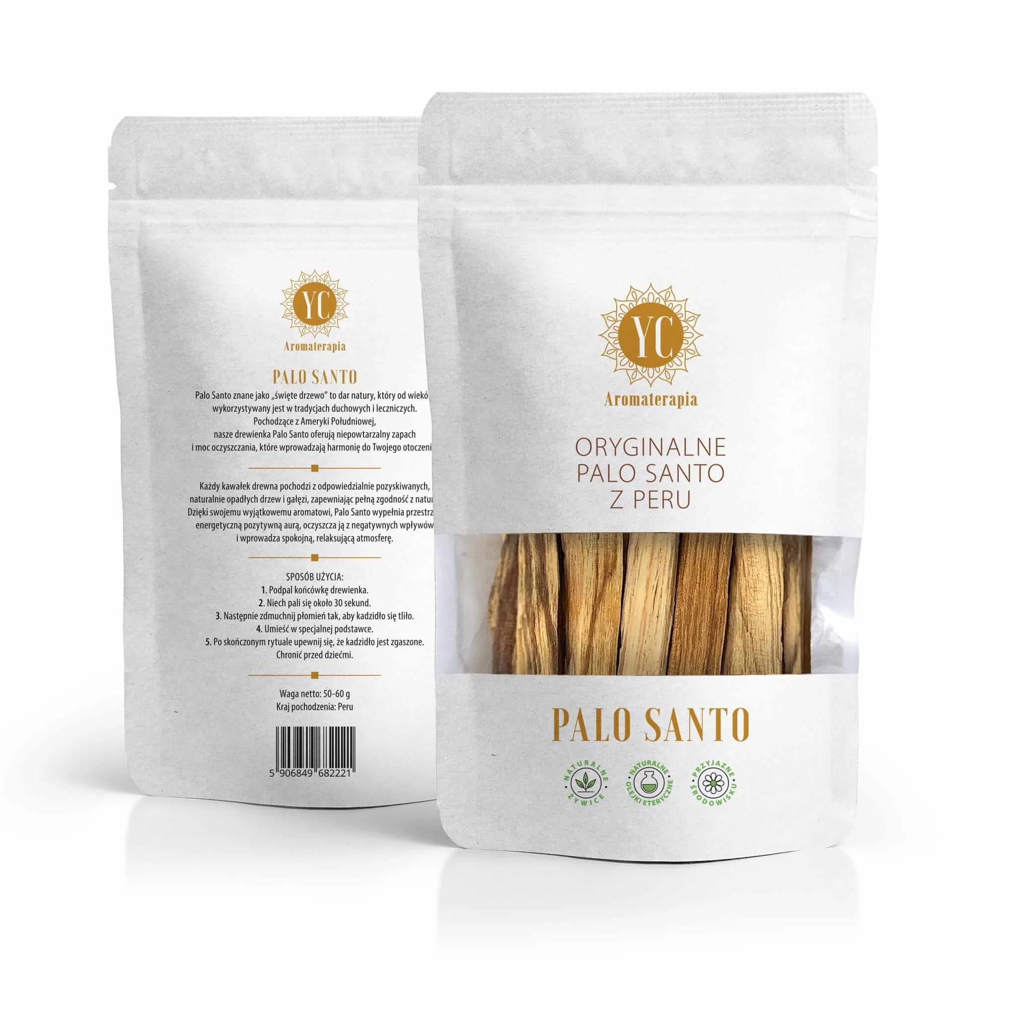 Jouw Kaars, originele Palo Santo uit Peru, hout, 50 g