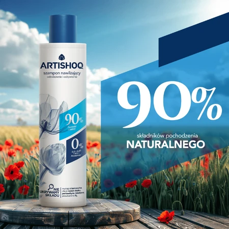 Artishoq, champú hidratante, refrescante y nutritivo, 200 ml