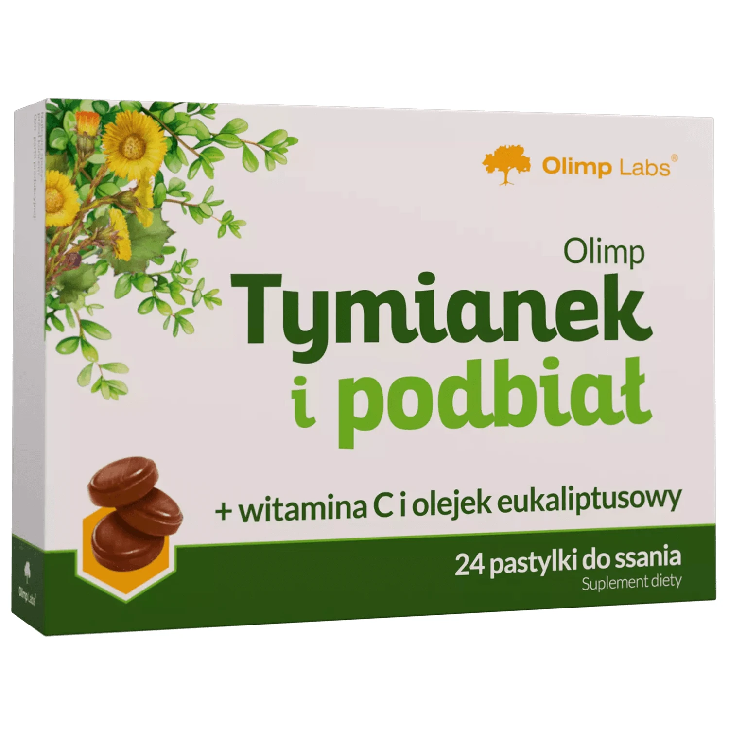 Olympus tijm en hoefblad, 24 zuigtabletten
