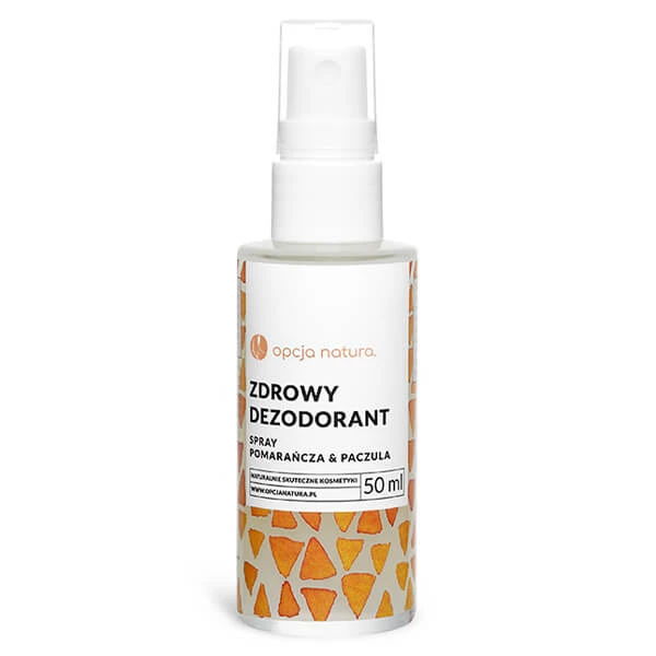 Opcja Natura Deodorant Gezond, spray, sinaasappel & patchouli, 50 ml