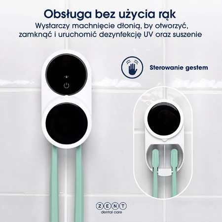 Zent Uveo Duo, UV-houder en tandenborstelsterilisator
