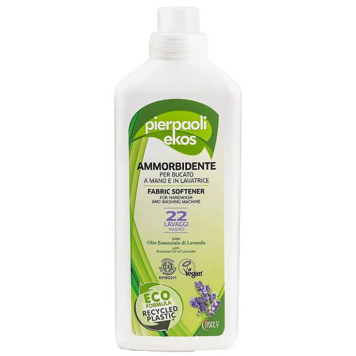 Pierpaoli Ekos, wasverzachter met lavendelolie, 1000 ml