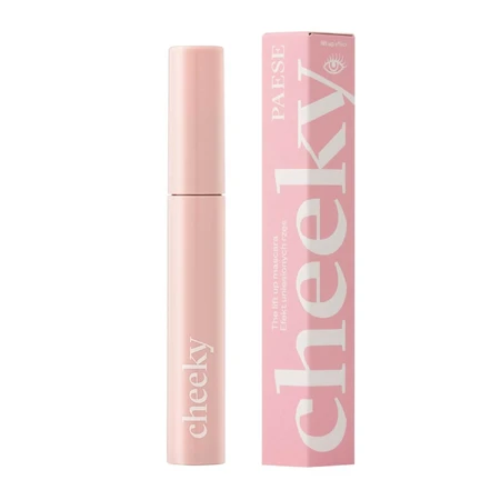 Paese Cheeky Nude Look Set, Rimel Cheeky, 9 ml + Nudelightful, Ruj, 400 Beige Marshmallow, 4.5 g