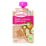 Peer en bergamotpuree, 120g, Babybio