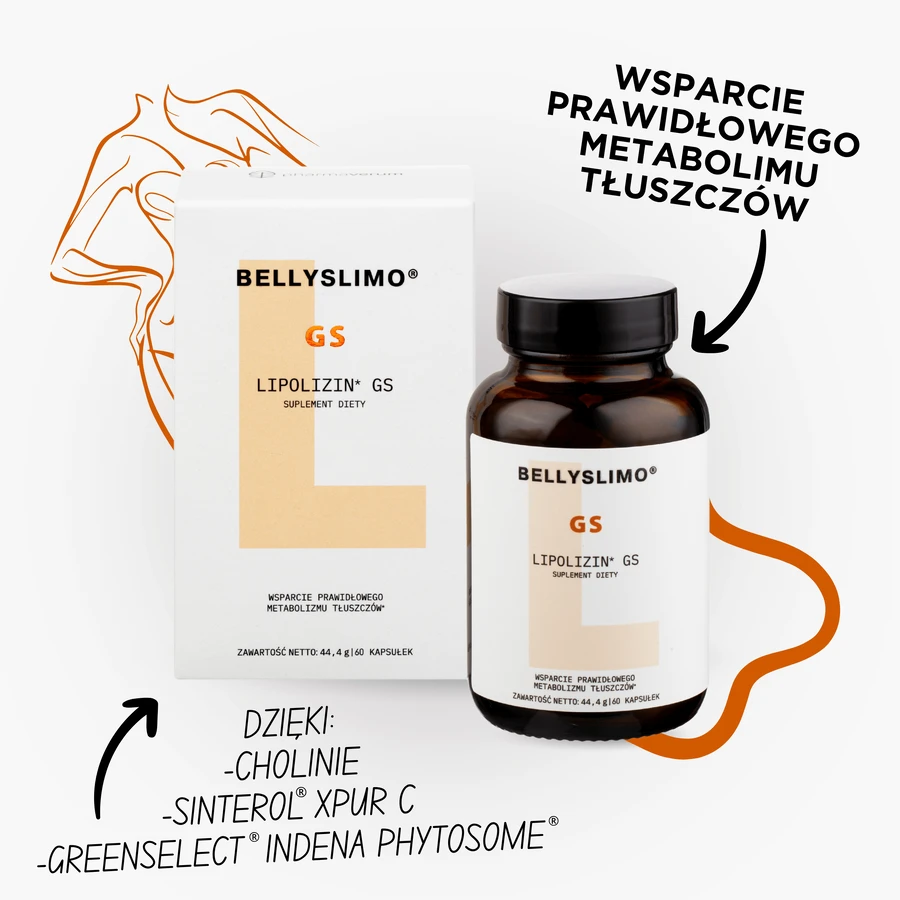 Bellyslimo Lipolizin GS, 60 capsules