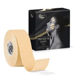 CureTape Beauty, taśma do kinesiotapingu twarzy i tapingu estetycznego, jasnobeżowa, 2,5 cm x 5 m, 1 sztuka