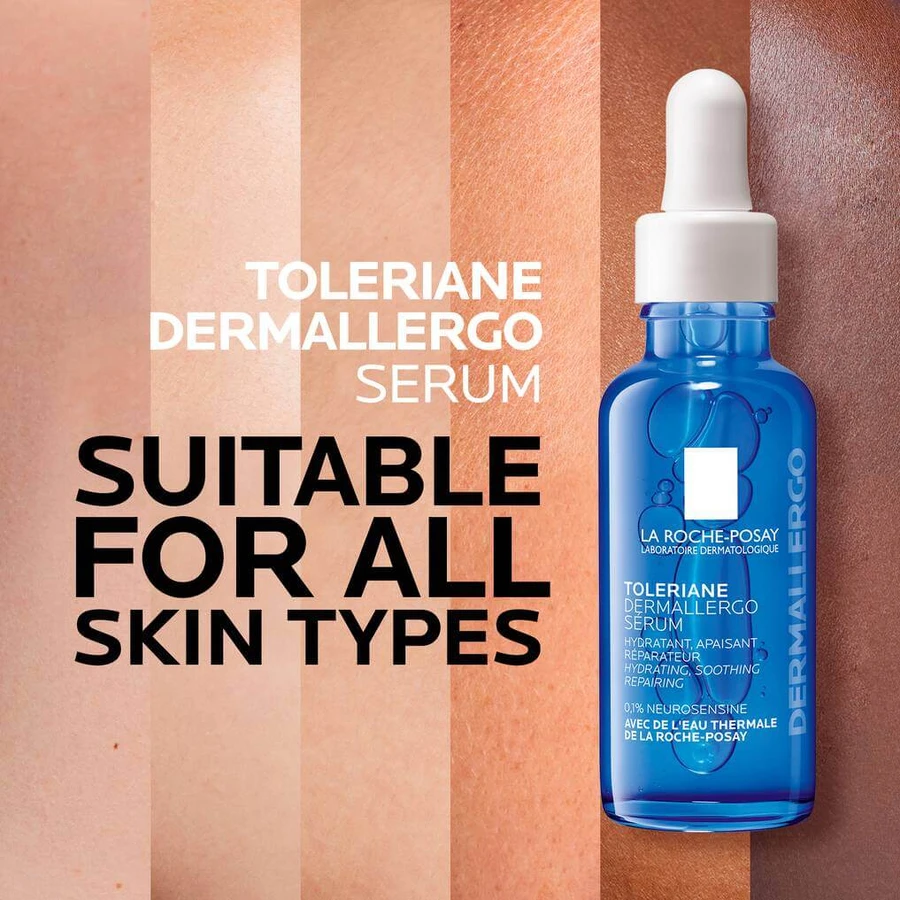 La Roche-Posay Toleriane Ultra Dermallergo, verzachtend hydraterend serum, gevoelige en allergiegevoelige huid, 30 ml