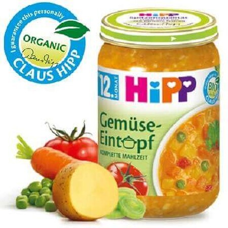 Ragoût de légumes, +12 mois, 250 g, Hipp