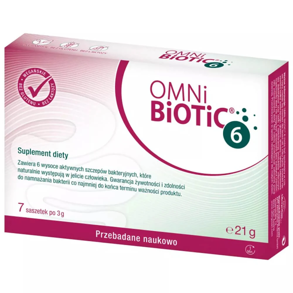 OmniBiotic 6, poeder, 3 g x 7 sachets