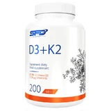 SFD D3 + K2, vitamin D 2000 IU + vitamin K 100 µg, 200 tablets