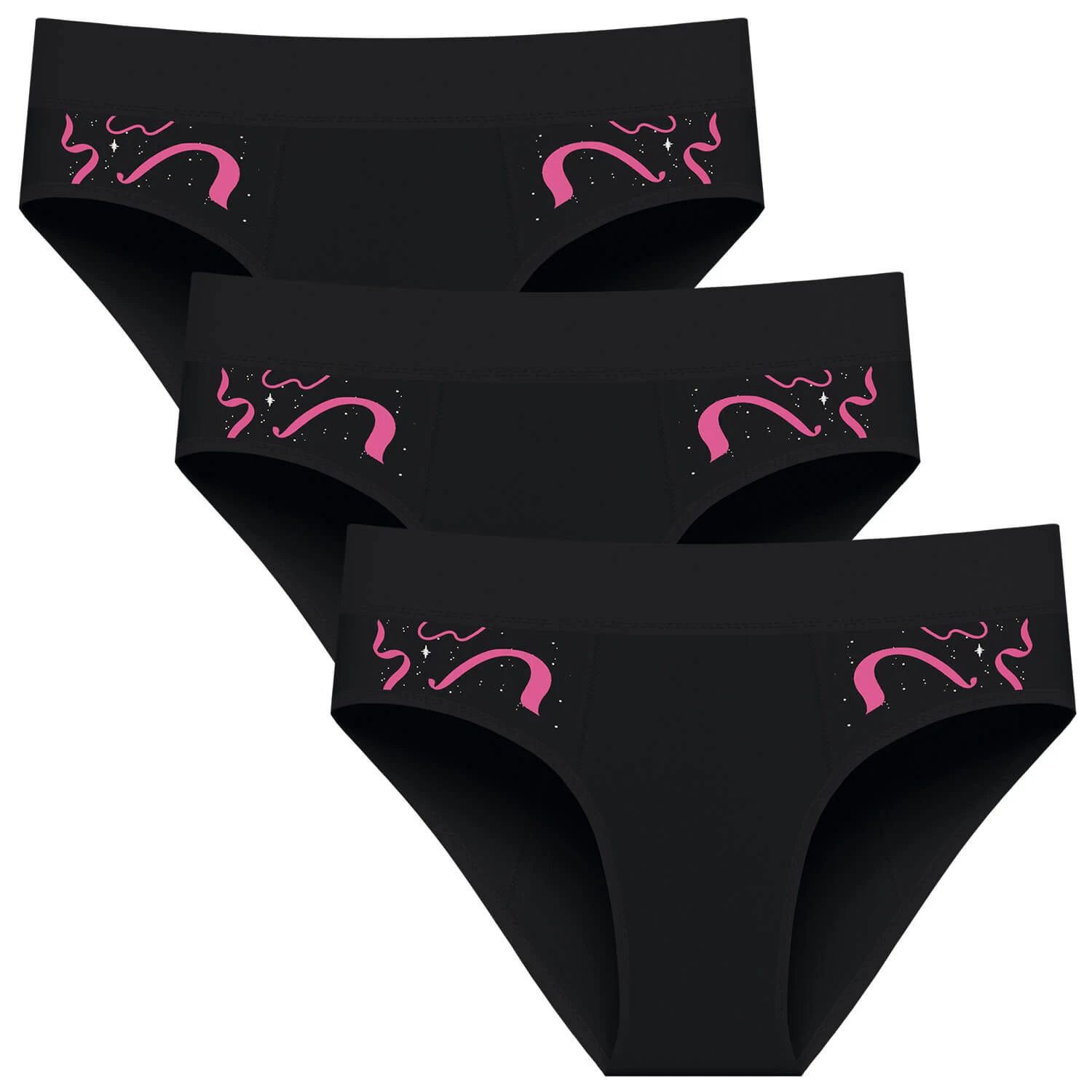Intimina Bloom set, menstruatie ondergoed, maat M, 3 stuks