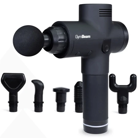 GymBeam VI Zwart, massagepistool, zwart